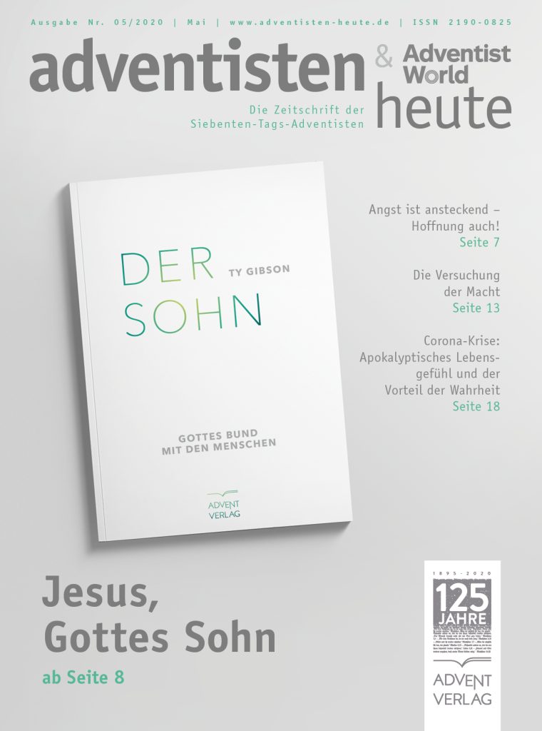 Der Sohn Buchcover, Theologie, Jesus, Gottessohn, adventistische Literatur, Christliche Bücher, Advent-Verlag.