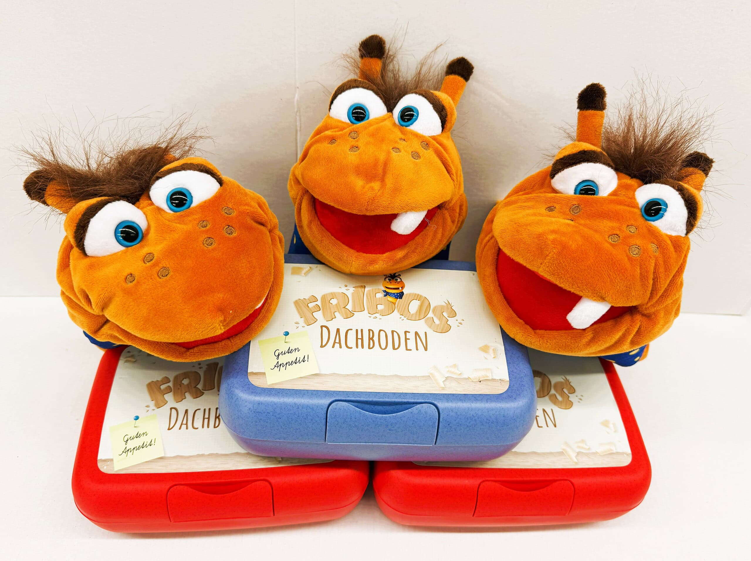 Fribo Handpuppe 3er Set
inkl. Brotdose