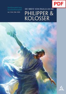 Gebetsbrief von Paulus an die Philipper, christliche Briefsammlung, religiöse Literatur, geistliche Inspiration, advent-verlag.de.