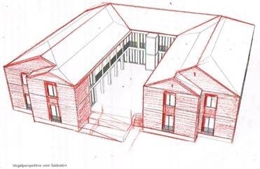 Moderner Entwurf für Advent-Verlag Haus mit nachhaltigem Design und innovativen Raumkonzepten, ideal für kreatives Arbeiten und Gemeinschaftsprojekte.