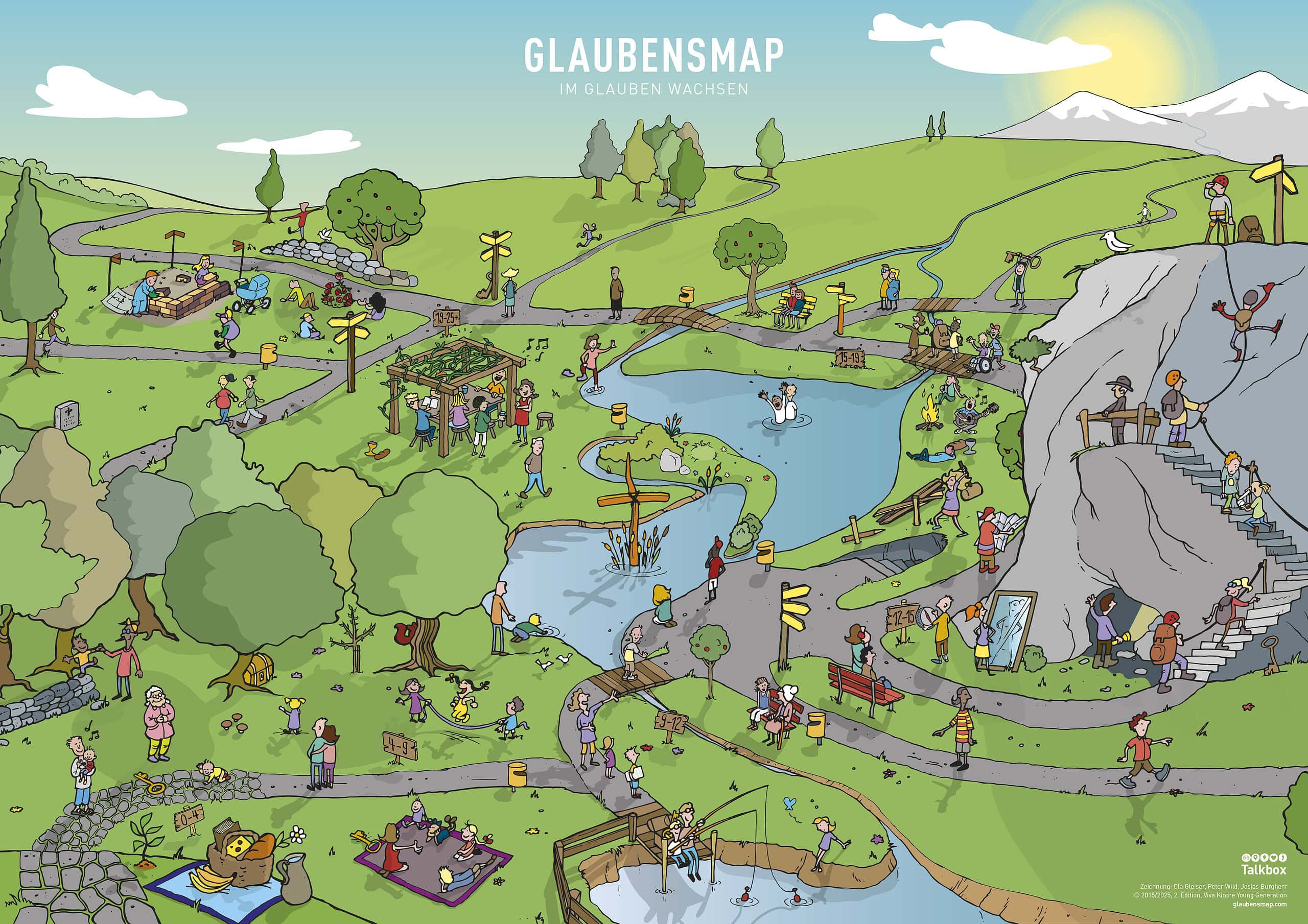 Glaubensmap, Poster A2